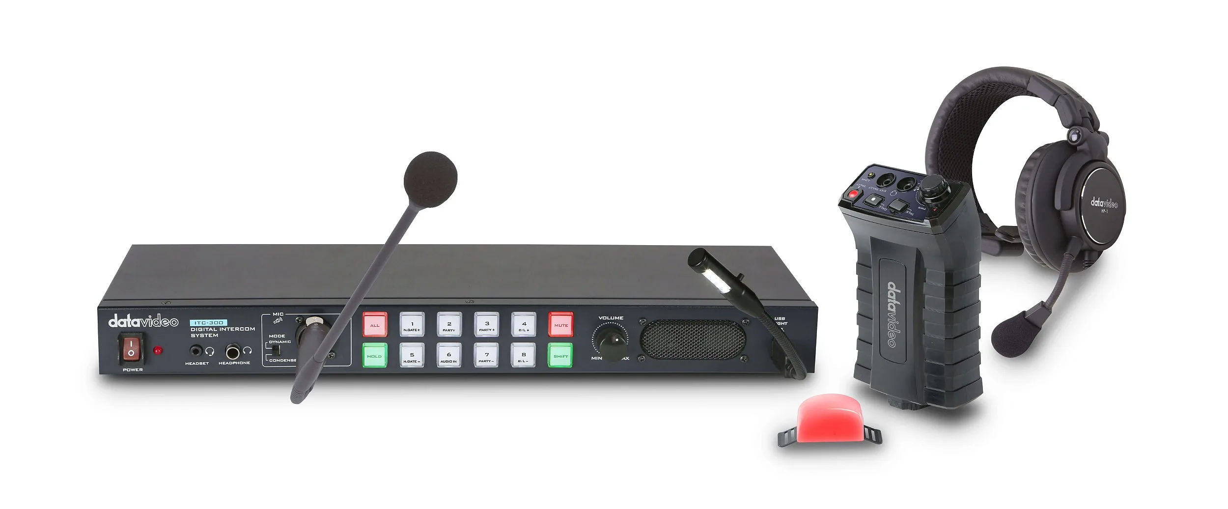 Sistema de Intercom Digital Datavideo ITC-300 - Imagen 1
