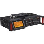 TASCAM DR-70D Gravador de Campo Multitrack de 6 Entradas / 4 Pistas com Microfones Omni Integrados