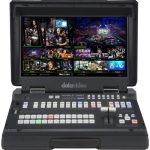 Estúdio Móvel de Streaming Datavideo HD-SDI e HDMI de 12 Entradas com Monitor LCD de 17,3"