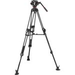 Manfrotto 504X Cabeça de Vídeo Fluida e Tripé de Alumínio 645 FAST com Espalhador de Nível Médio - Imagem 2