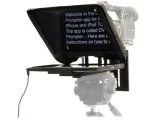 Datavideo TP-300B Kit de Prompter para iPad y Tablets Android con Control Remoto Bluetooth/Cableado