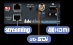 Cámara PTZ Datavideo PTC-280NDI 4K HDMI/3G-SDI/NDI (Negra) - Imagen 9