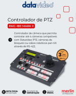 Datavideo RMC-180 Mark II Controlador de Câmeras PTZ - Imagem 5