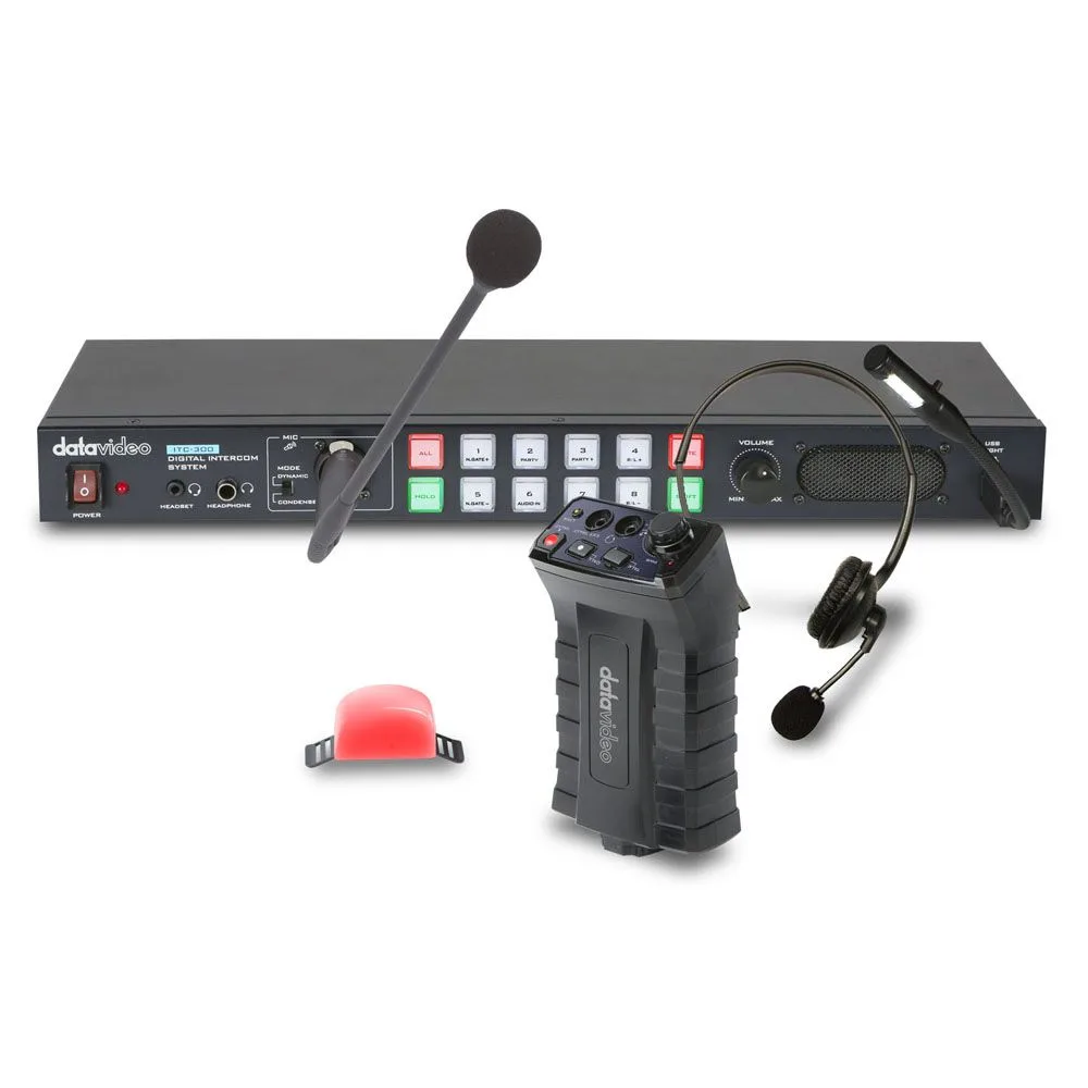 Sistema de Intercom Digital Datavideo ITC-300 - Imagen 2