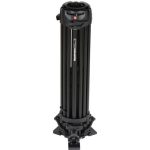 Manfrotto 509HD Video Head & 545GB Aluminum Tripod Pro Ground-Twin Kit 100 - Imagem 5