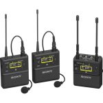Sony UWP-D27 Sistema de Micrófono Lavalier Inalámbrico para Cámara de 2 Personas
