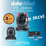 Cámara PTZ Datavideo PTC-280NDI 4K HDMI/3G-SDI/NDI (Negra) - Imagen 11