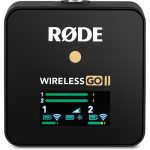 RØDE Wireless GO II Sistema de Microfone Sem Fio Digital Compacto para 2 Pessoas / Gravador (2,4 GHz, Preto) - Imagem 4