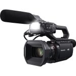 Câmera de vídeo profissional Panasonic HC-X2100 UHD 4K 3G-SDI/HDMI com zoom de 24x